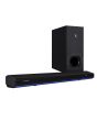 Barra de sonido Bluetooth® 60 W RMS con subwoofer y control remoto