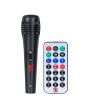 Bafle de 8” 6,500 W PMPO, micrófono alámbrico y control