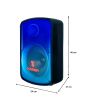 Bafle recargable 8” 20 W RMS Bluetooth® con micrófono alámbrico y control