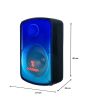 Bafle de 8” 6,500 W PMPO, micrófono alámbrico y control
