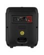 Bafle 8" 20,000 W PMPO portátil efecto flama