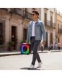 Bafle 8" 20,000 W PMPO portátil efecto flama