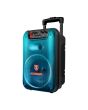 Bafle 8"  6500 W PMPO portátil con micrófono alámbrico