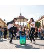 Bafle 8"  6500 W PMPO portátil con micrófono alámbrico