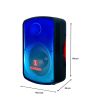 Bafle profesional 15” 40W RMS Bluetooth® con micrófono y tripié