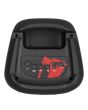 Bafle profesional 4" de 2,900 W PMPO Ranura para celular