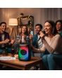 Bafle profesional 4" de 2,900 W PMPO Ranura para celular