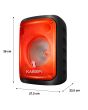 Bafle de 8" recargable 6,500 W PMPO Ranura para celular