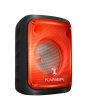 Bafle de 8" recargable 6,500 W PMPO Ranura para celular