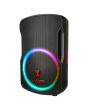 Bafle de 15" 25,000 W PMPO con micrófono y control