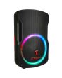 Bafle de 15" 25,000 W PMPO con micrófono y control