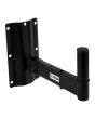Stand para pared con codo de movimiento para bafle, negro