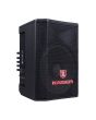 Bafle profesional 8" 40 W RMS Bluetooth® con micrófono y control remoto