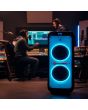 Bafle recargable 2x10" 60W RMS Bluetooth®one body con micrófono