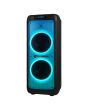 Bafle recargable 2x10" 60W RMS Bluetooth®one body con micrófono