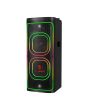 Bafle profesional 2x8” 100 W RMS Bluetooth® recargable con micrófono