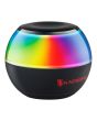 Bocina 2" Bluetooth® recargable 5 W RMS luz multicolor, negro