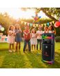 Bafle profesional recargable 8” 40 W RMS Bluetooth ® con micrófono