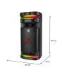 Bafle profesional recargable 8” 40 W RMS Bluetooth ® con micrófono