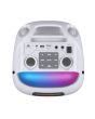 Bafle recargable de 2 x 6.5" con 25,000 W PMPO - Blanco