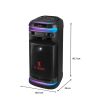 Bafle profesional recargable 8" 40W RMS bluetooth® con micrófono inalámbrico