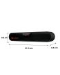Bocina recargable Bluetooth®  2x2" 10 W RMS manos libres hasta 4 hrs