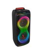 Bafle recargable 2x6.5" 25,000 PMPO /45 W RMS one body hasta 6 hrs