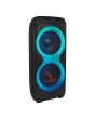 Bafle recargable 2x12" 50,000W PMPO /90W RMS one body hasta 9 hrs
