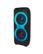 Bafle recargable 2x12" 50,000W PMPO /90W RMS one body hasta 9 hrs