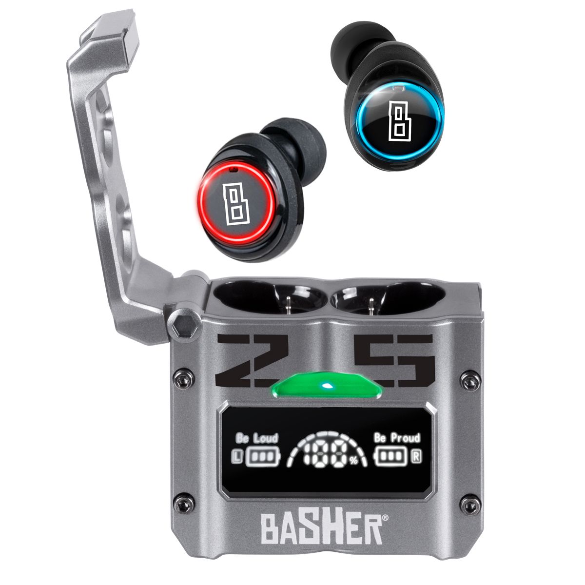 Audífonos True Wireless Bluetooth® 5.3, negros
