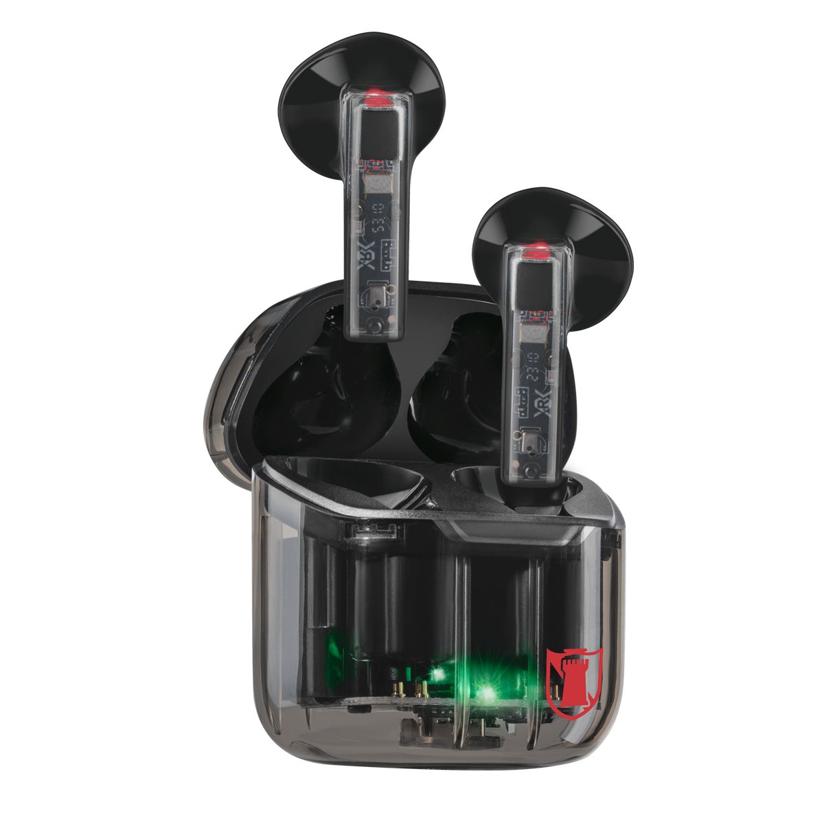 Audífonos True Wireless resistentes al agua, negro