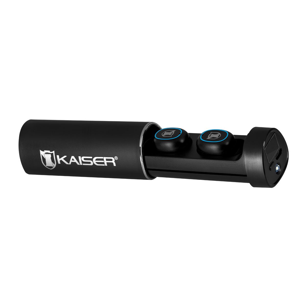 Audífonos True Wireless Bluetooth con linterna negro