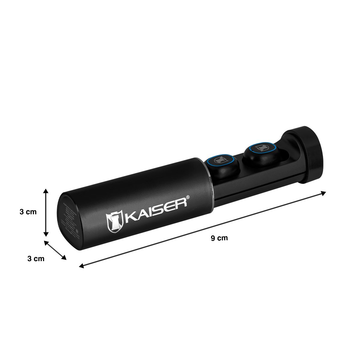 Audífonos True Wireless Bluetooth con linterna negro