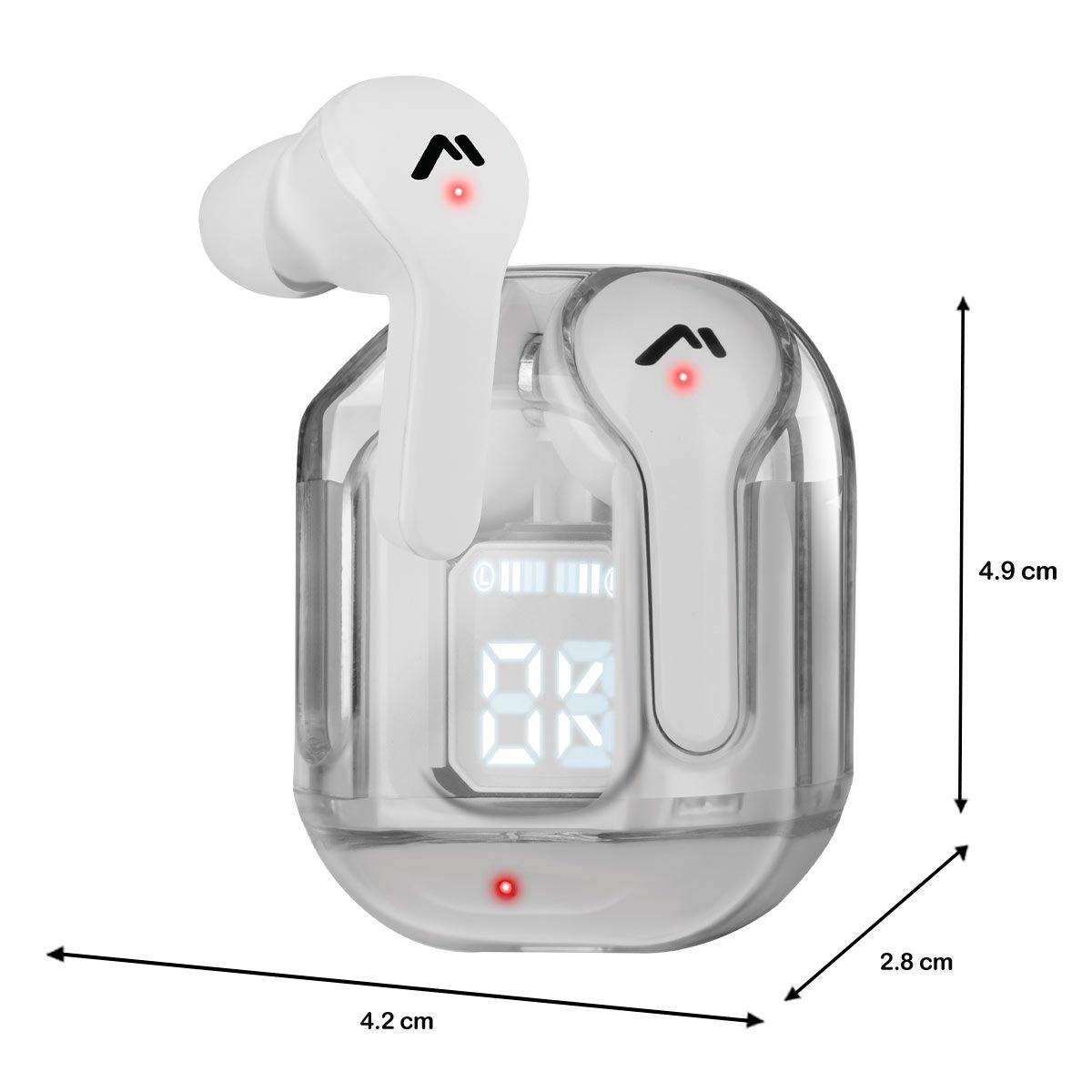 Audífonos inalámbricos True Wireless Bluetooth® 5.3, 16h, blanco