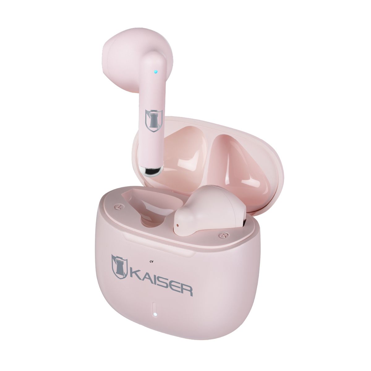 Audífonos True Wireless con batería recargable, rosa