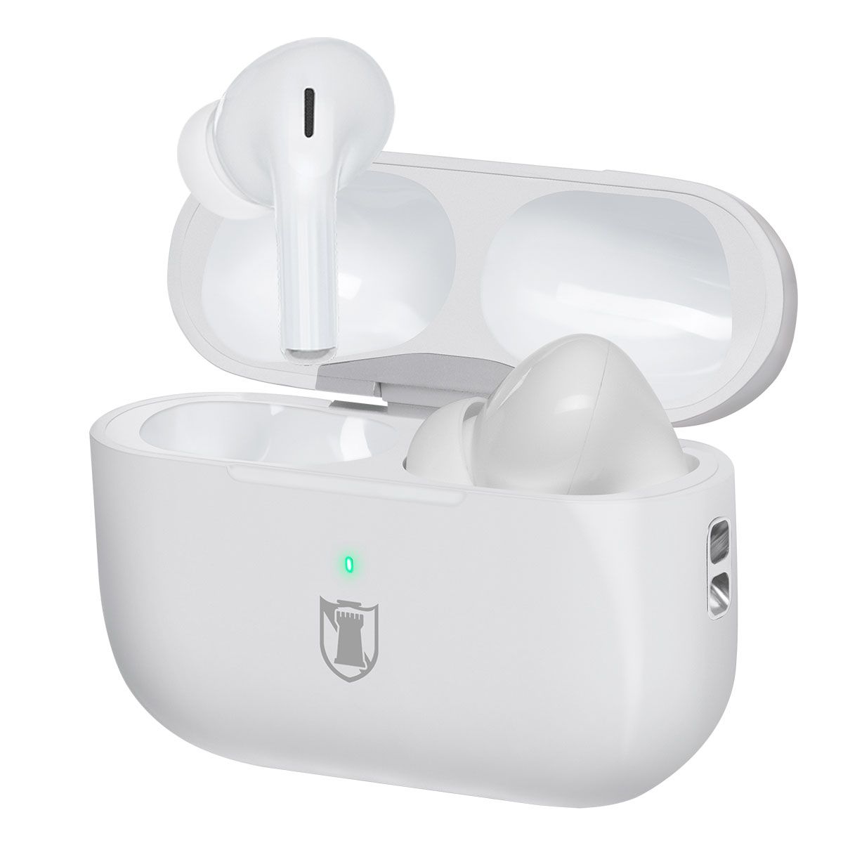 Audífonos inalámbricos Bluetooth® cancelación de ruido hasta 27.5 hrs - blanco