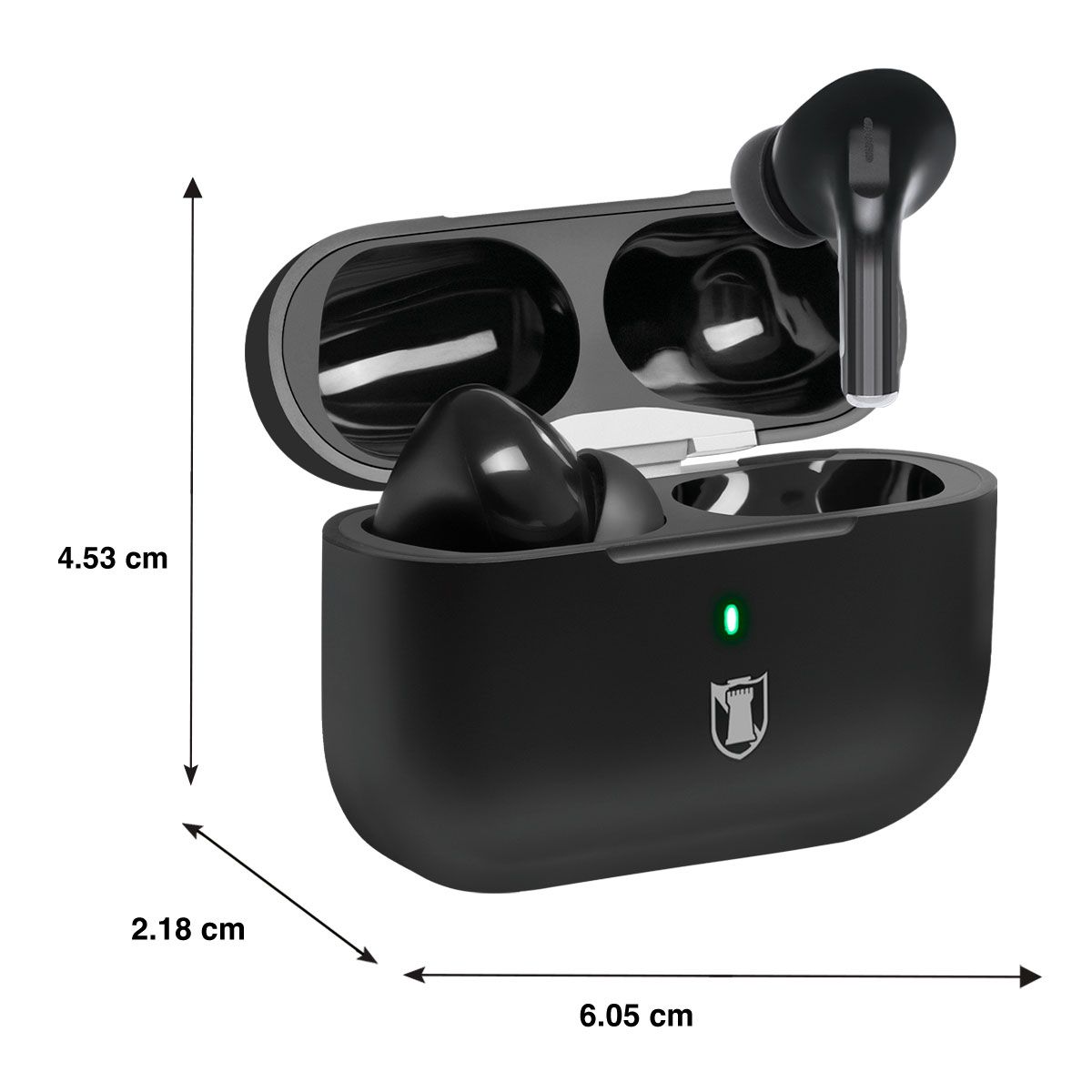 Audífonos inalámbricos Bluetooth® cancelación de ruido - negro