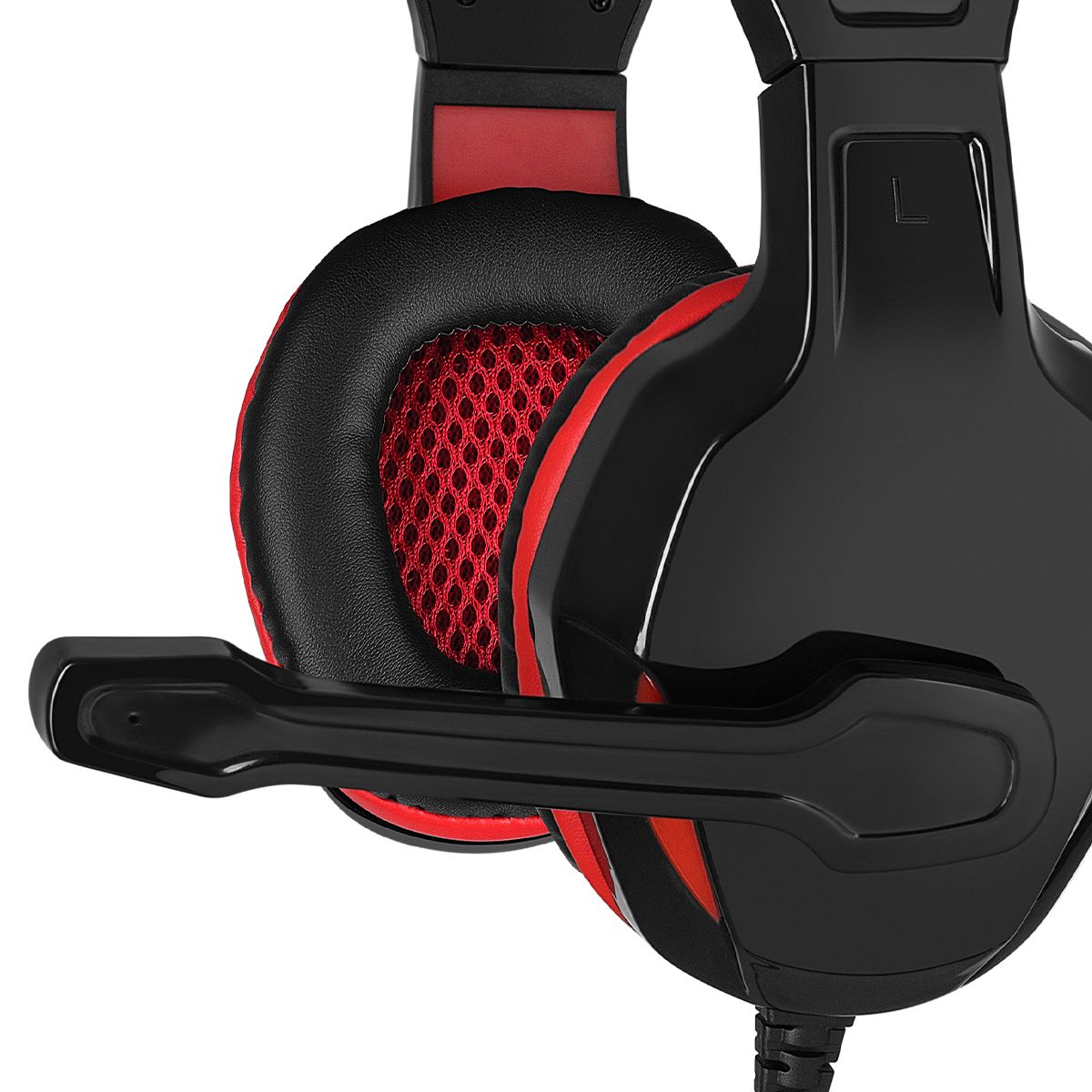 Diadema multimedia tipo gamer alámbrico sonido HI-FI