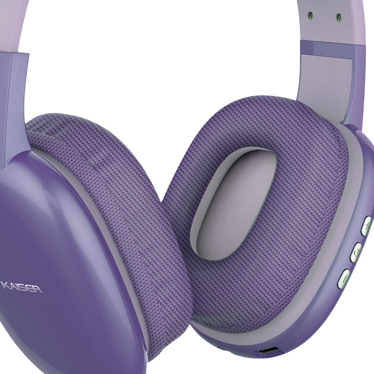Audífonos de diadema recargables y con Bluetooth®, morado