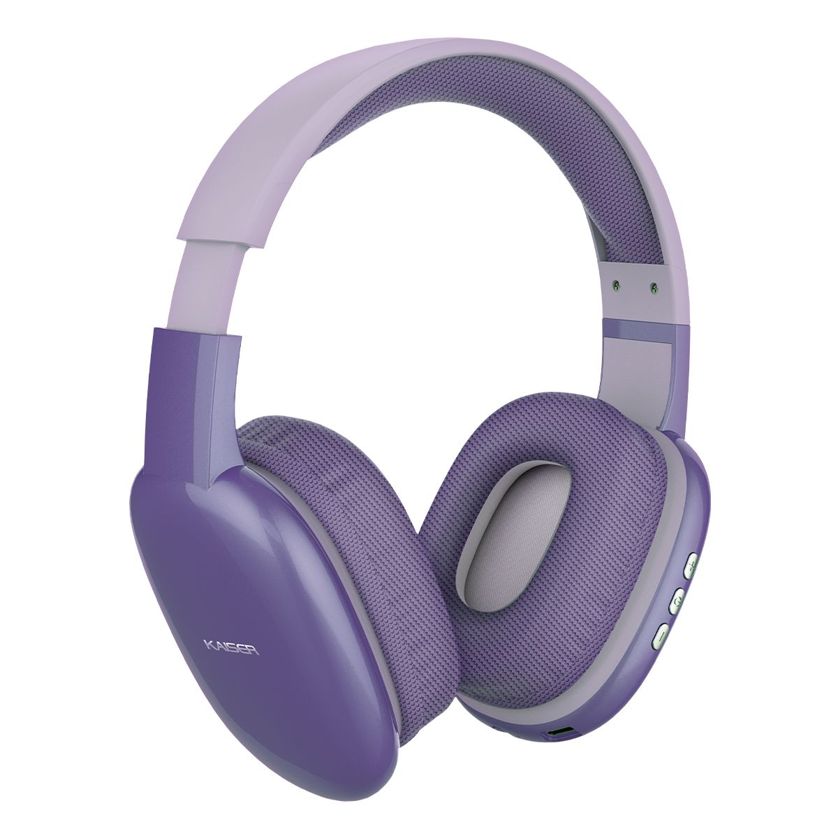 Audífonos de diadema recargables y con Bluetooth®, morado