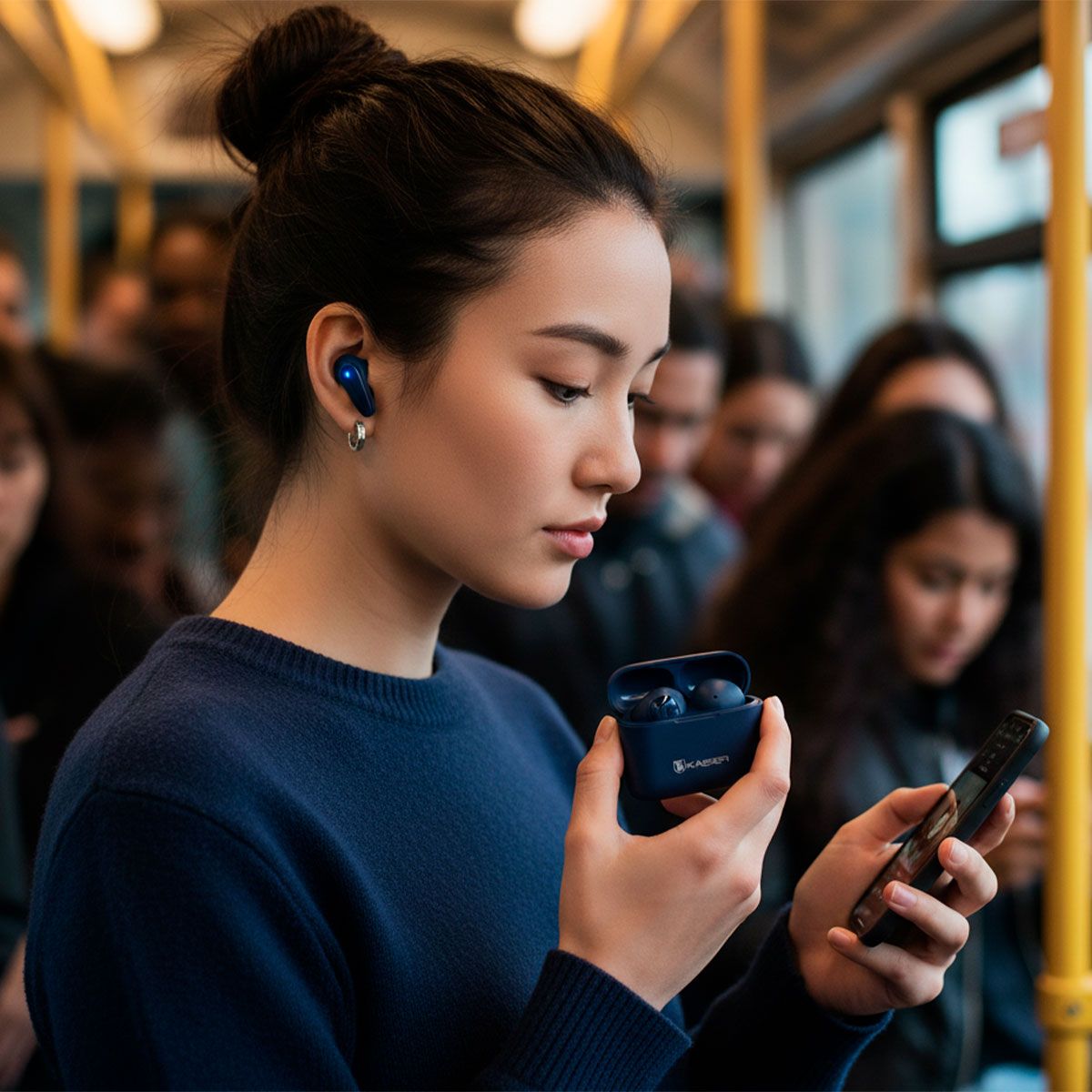 Audífonos True Wireless Bluetooth® - Control Touch - Azul