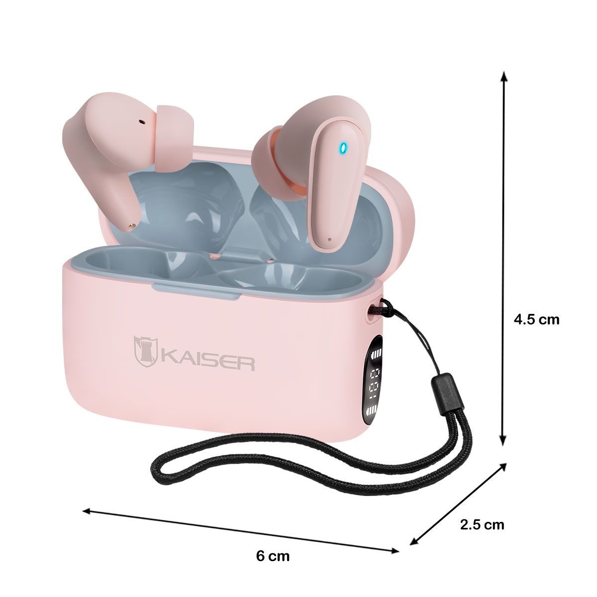 Audífonos True Wireless Bluetooth® - Control Touch - Rosa