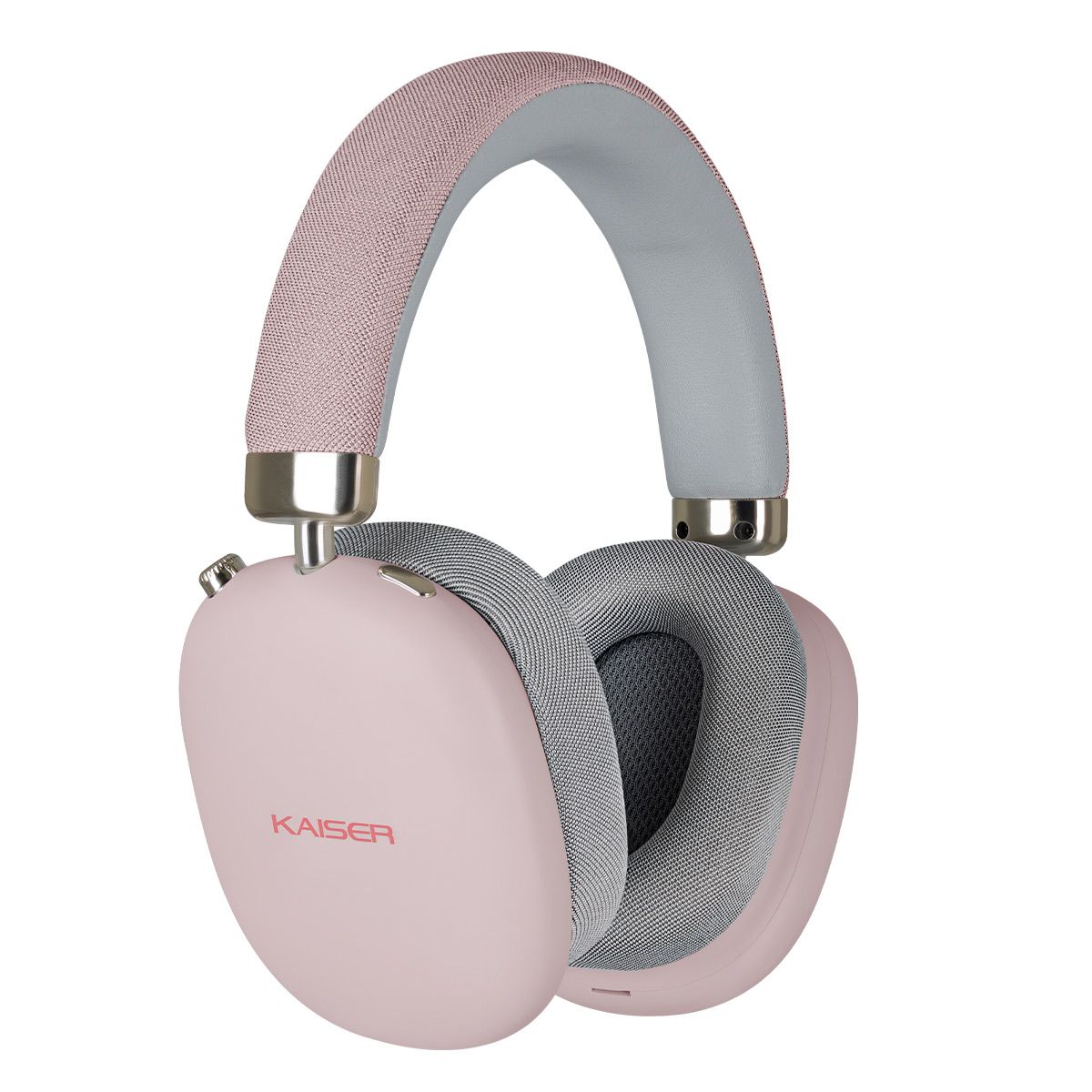 Audífonos de diadema con batería recargable de hasta 30h - Rosa