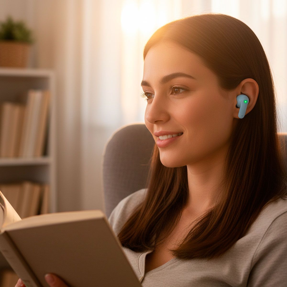 Audífonos Bluetooth ® con Protección IPX4 - Azul