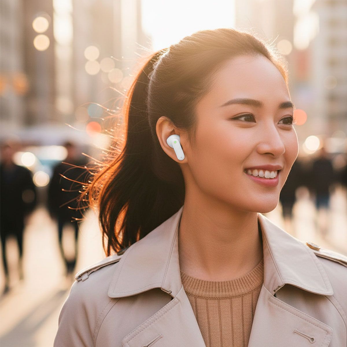 Audífonos Bluetooth ® con Protección IPX4 - Blanco