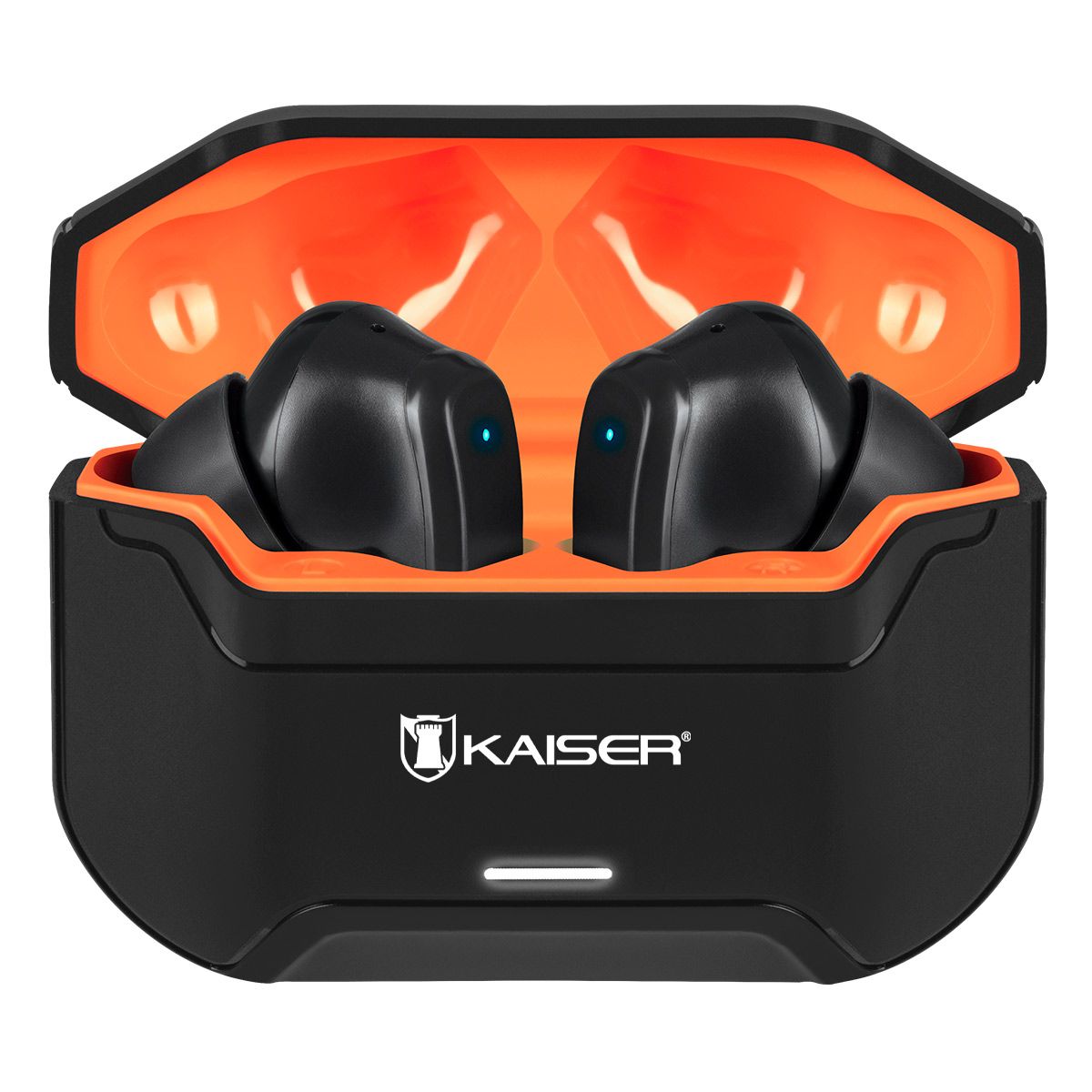 Audífonos inalámbricos TWS Bluetooth hasta 28 hrs con ecualizador IPX4 negro
