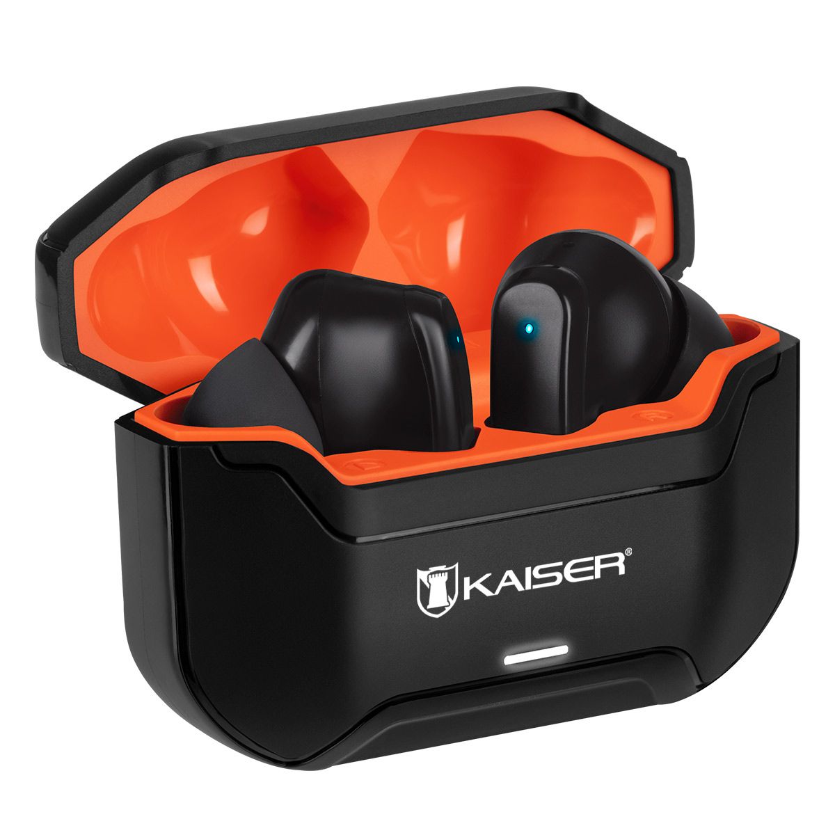 Audífonos inalámbricos TWS Bluetooth hasta 28 hrs con ecualizador IPX4 negro