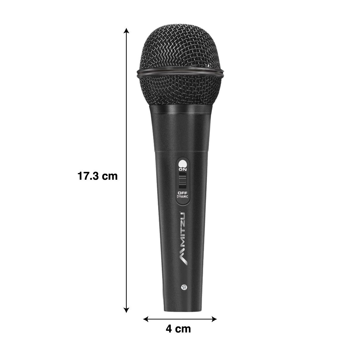 Micrófono clásico alámbrico unidireccional Hi-Fi desmontable