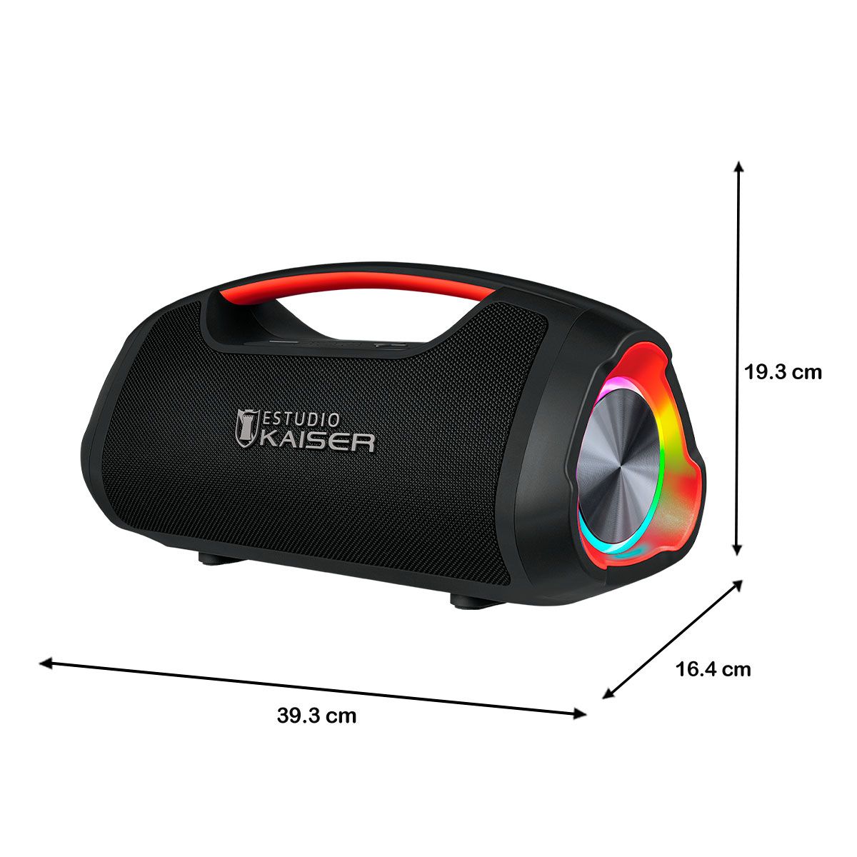 Bocina portátil recargable 60 W RMS Bluetooth® IPX5 - negro
