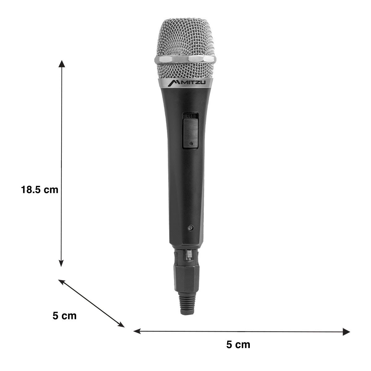 Micrófono alámbrico unidireccional HI-FI de alta calidad